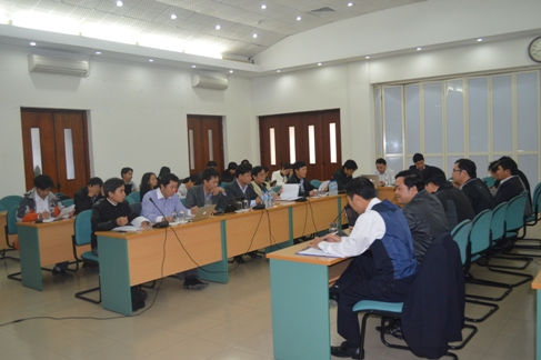 HỌP GIAO BAN THÁNG 01 NĂM 2015